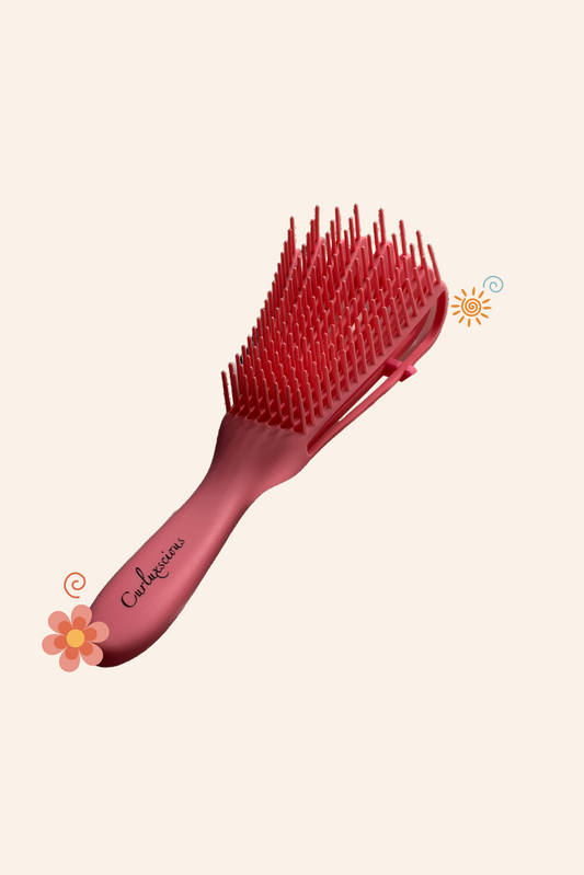 Styling & Detangling brush for Curly hair - Pink