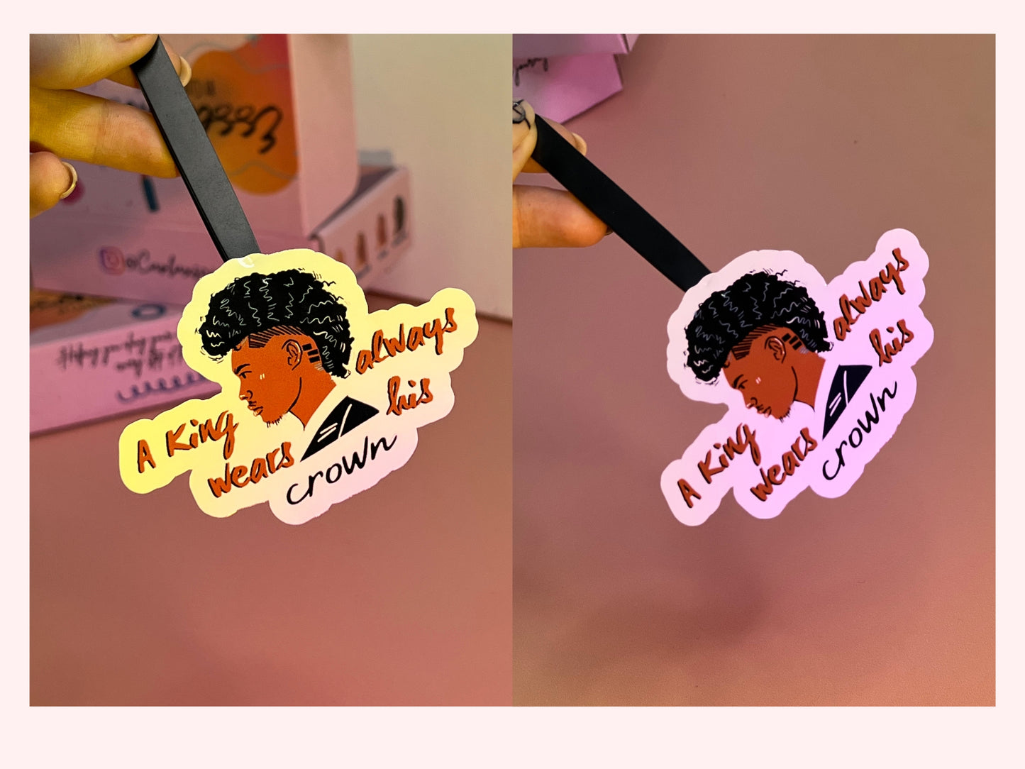 Curly Hair Stickers Men – Curluxscious